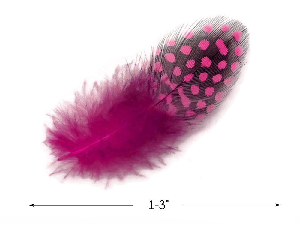 A quarter pound - Pink Candy Hen Plumage Accent Feathers for Wedding Backdrops & Arches