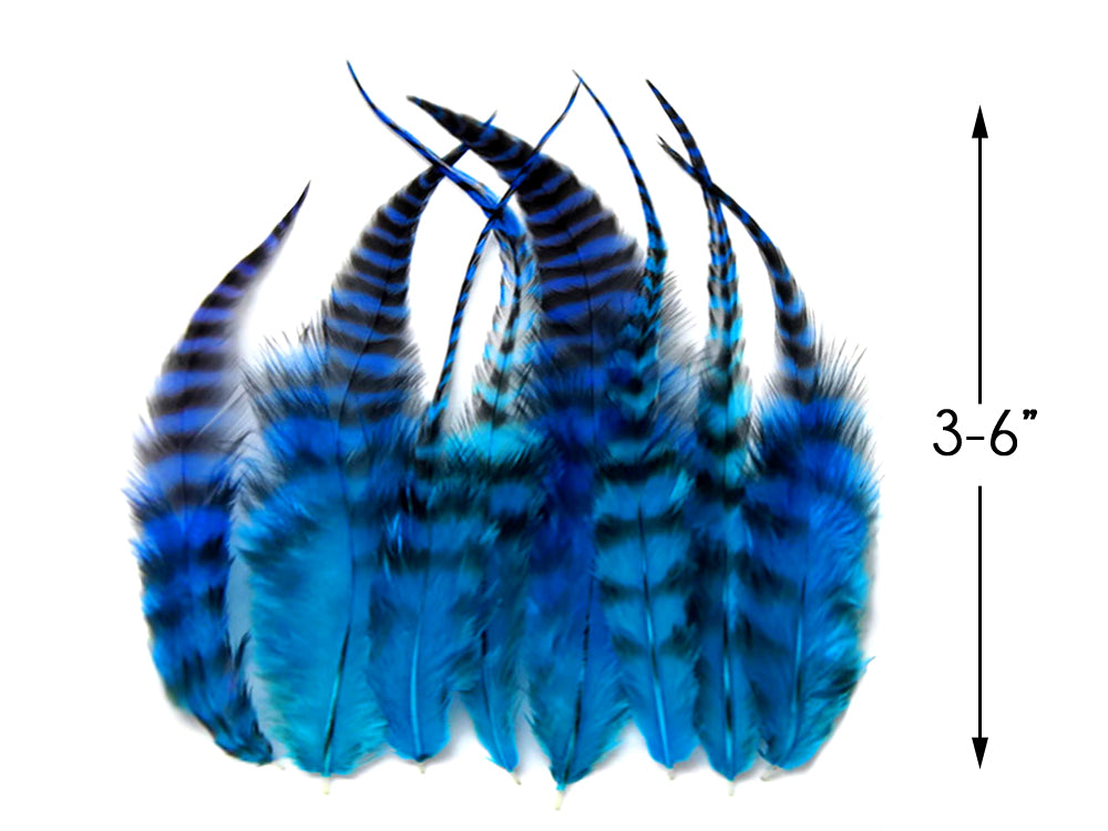 12 pieces - Mermaid Blendz Short Accent Feathers for Wedding Bridal Accessories