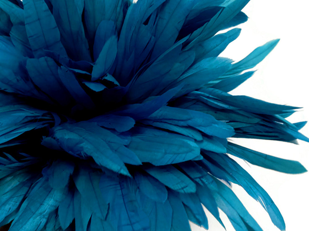 8-10" Turquoise Inch Strip Blue Accent Feathers for Wedding Centerpieces