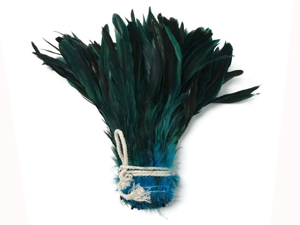 8-10" Turquoise Inch Strip Blue Accent Feathers for Wedding Centerpieces