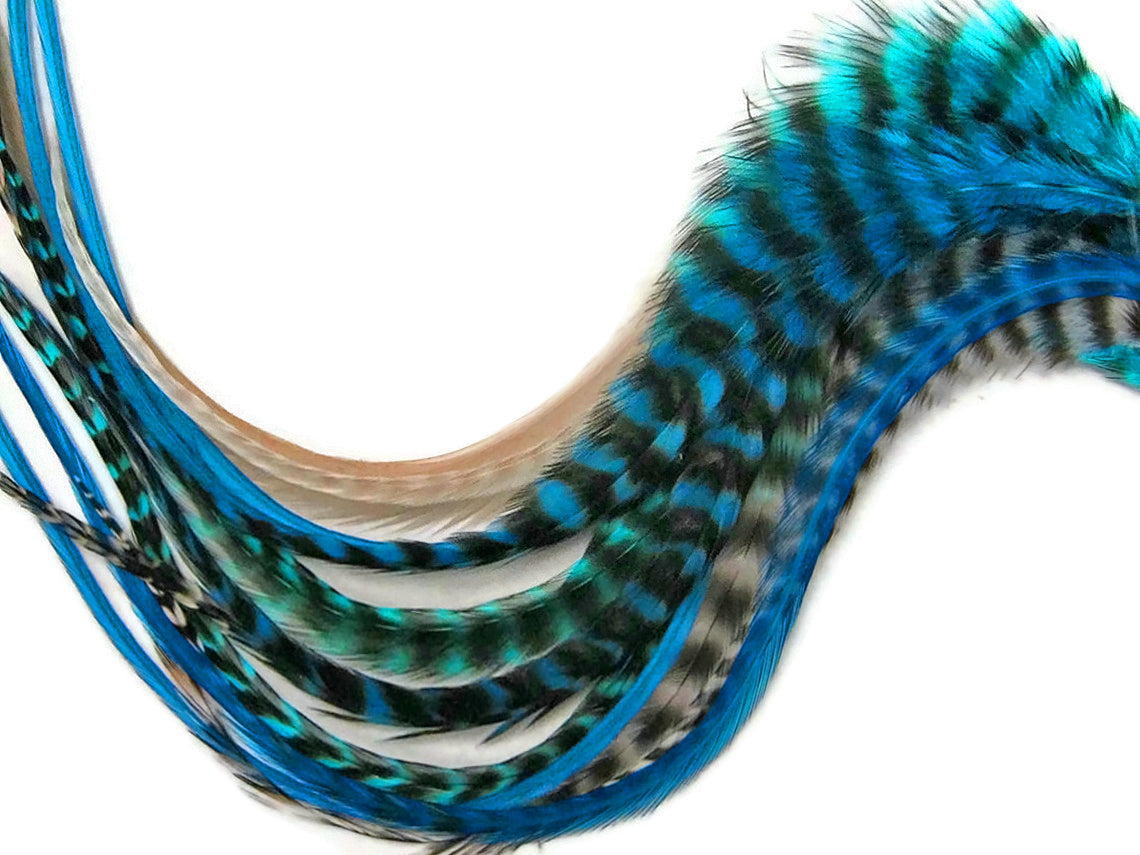 Grizzly Strands Winter Wonderland Accent Feathers for Wedding Bridal Accessories