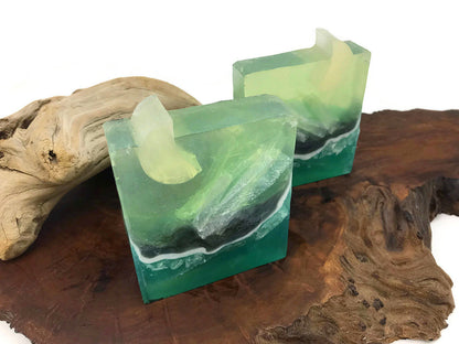 Aquamarine Crystal Soap