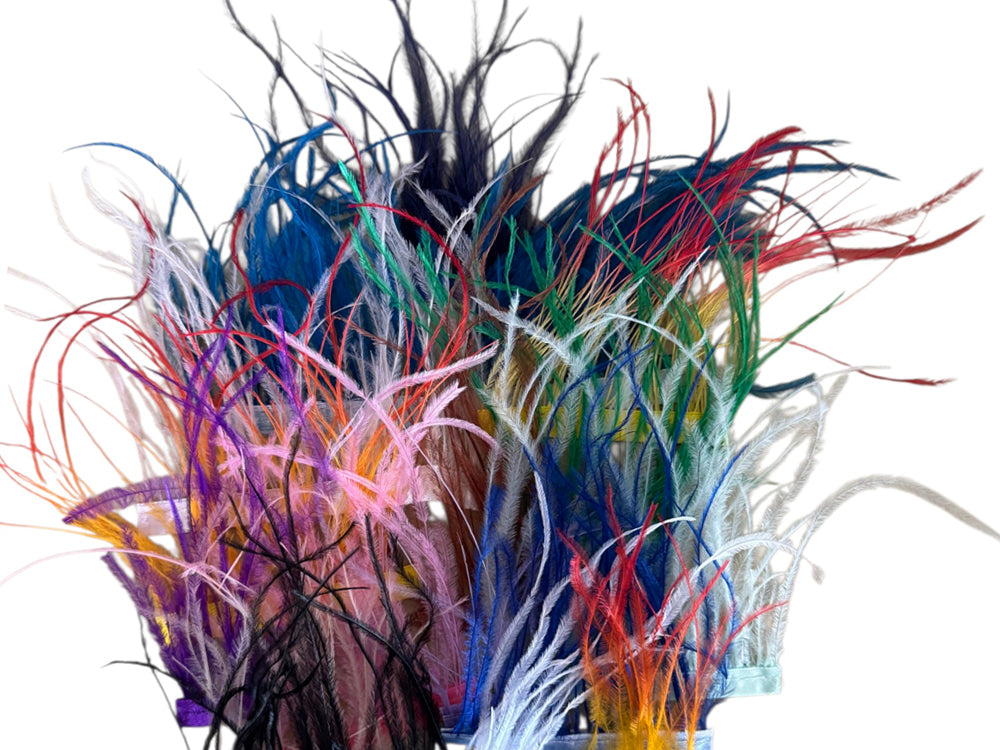 Collection Mix Random Ostrich Feathers for Wedding Backdrops & Arches