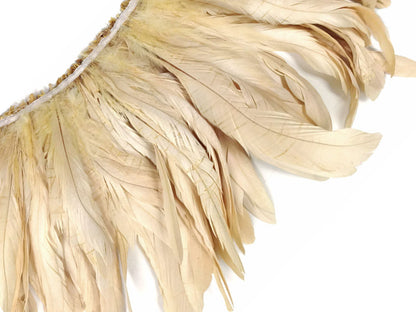 8-10" Natural Inch Strip Ivory Accent Feathers for Wedding Centerpieces