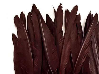 50 oz - Brown Pack Primary Wing Accent Feathers for Wedding Centerpieces