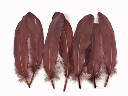 A quarter pound - Brown Satinettes Pallet Soft Accent Feathers for Wedding Backdrops & Arches