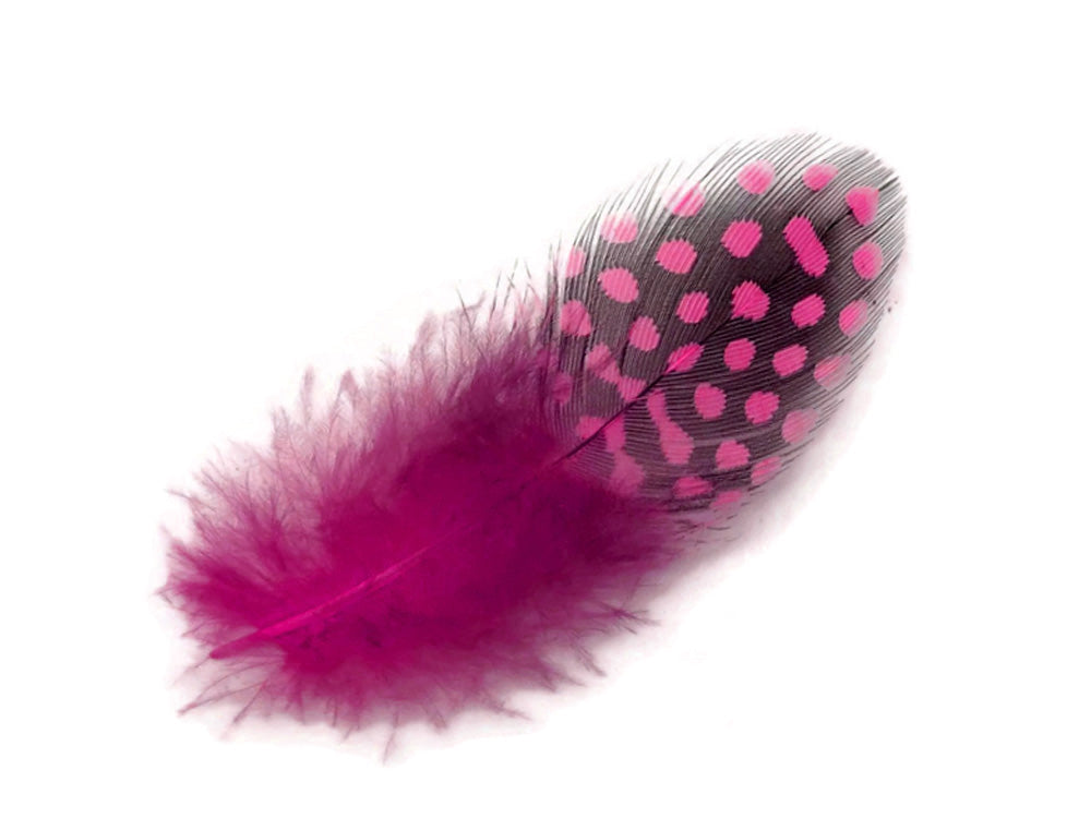 10 oz - Pink Pack Candy Hen Accent Feathers for Wedding Centerpieces