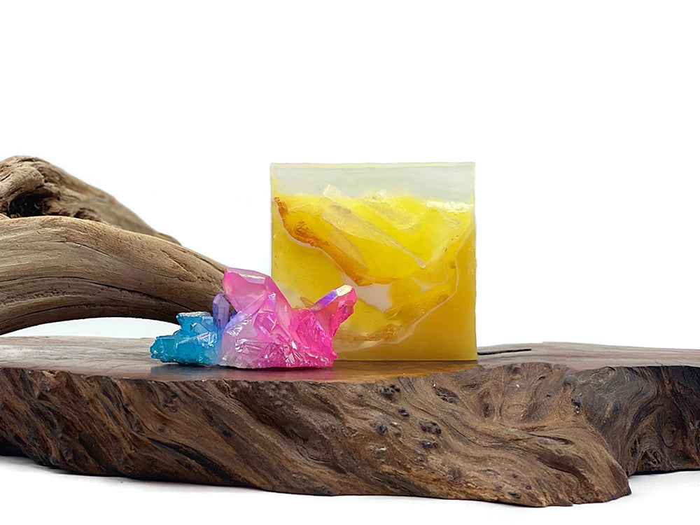 Citrine Crystal Soap