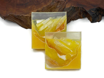 Citrine Crystal Soap