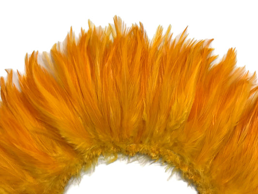 Yellow Inch Strip Golden Soft Hackle Feathers for Wedding Centerpieces