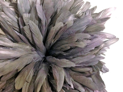 8-10" Silver Gray Inch Strip Strung Accent Feathers for Wedding Centerpieces