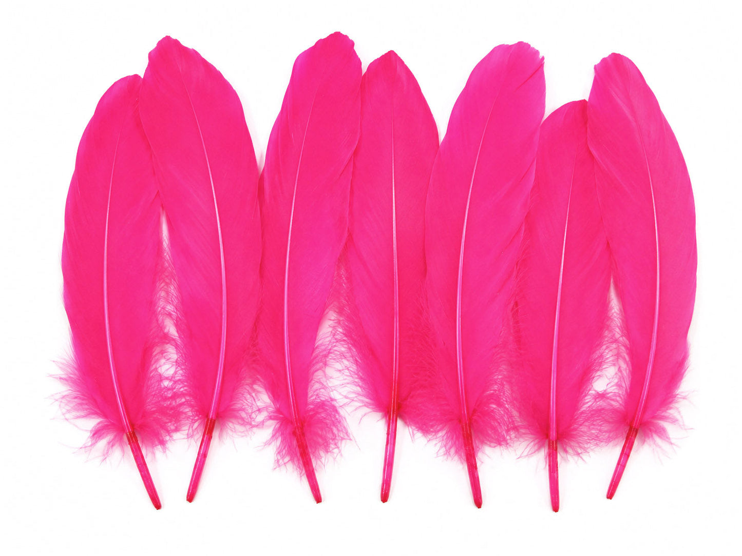 3 oz - Hot Pink Pack Satinettes Pallet Accent Feathers for Wedding Bouquets & Boutonnieres