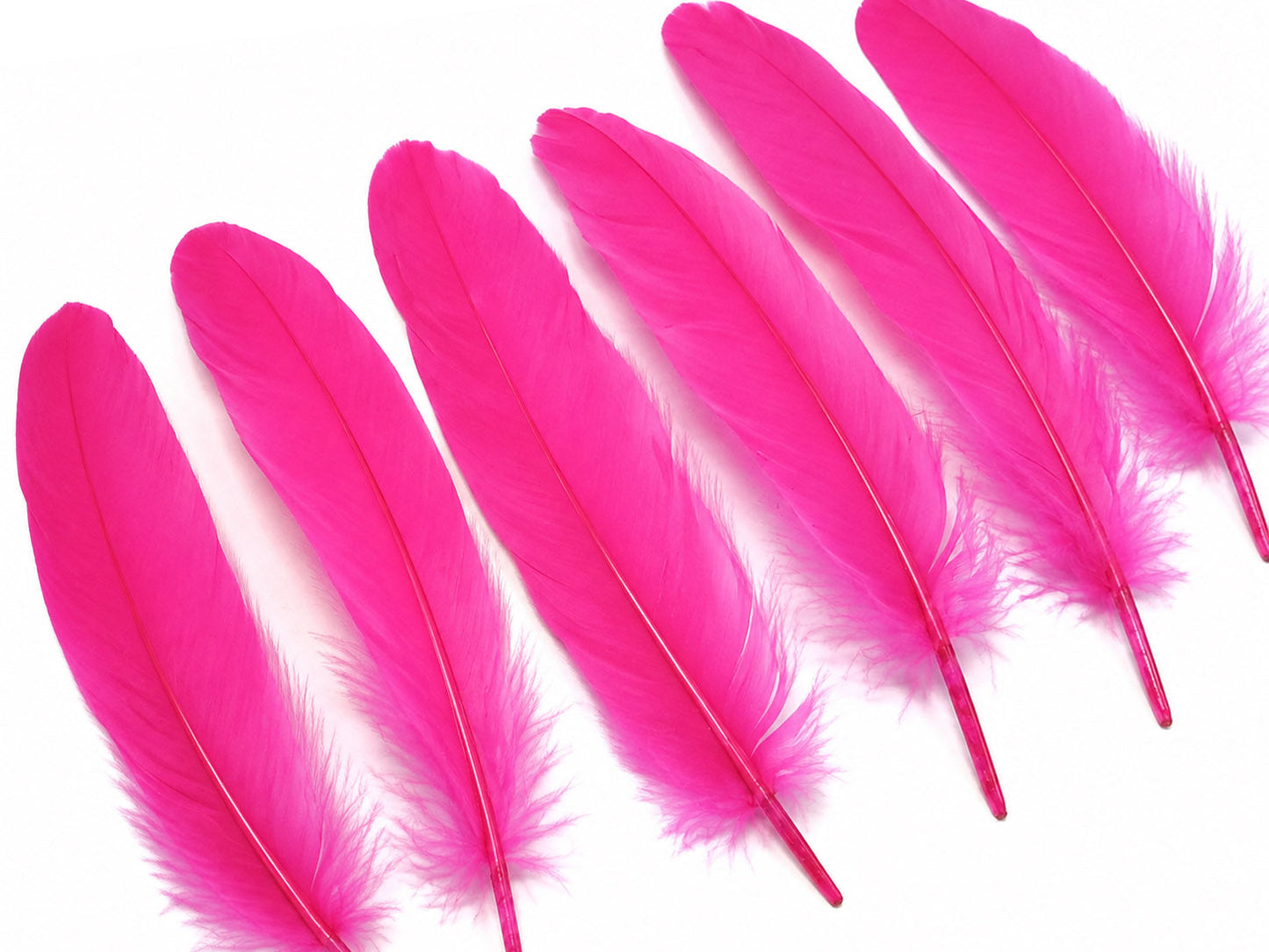 3 oz - Hot Pink Pack Satinettes Pallet Accent Feathers for Wedding Bouquets & Boutonnieres