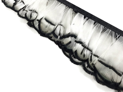 1 yard - Natural White Lady Amherst Accent Feathers for Wedding Backdrops & Arches