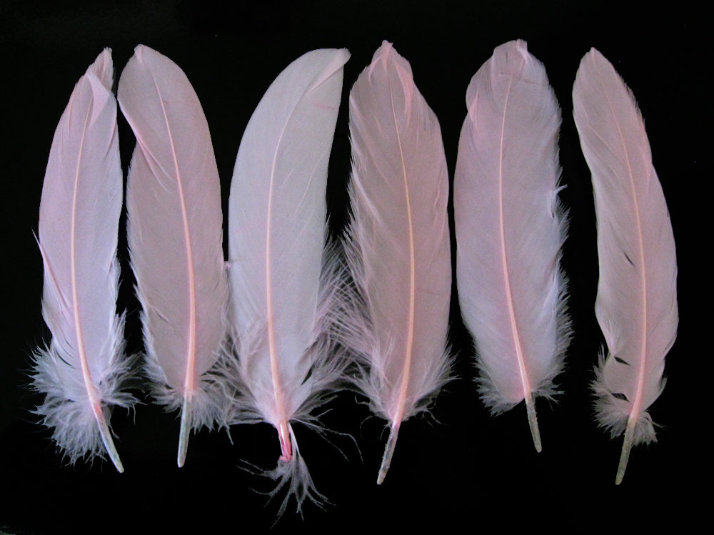A quarter pound - Baby Pink Satinettes Pallet Soft Accent Feathers for Wedding Backdrops & Arches