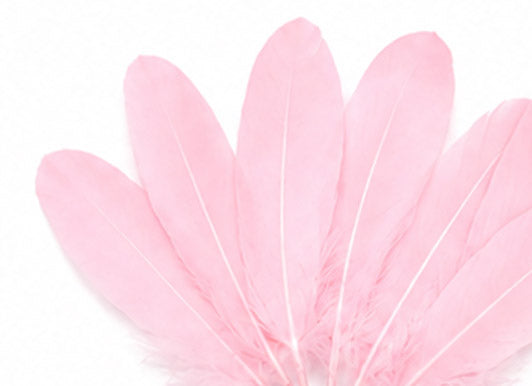 A quarter pound - Baby Pink Satinettes Pallet Soft Accent Feathers for Wedding Backdrops & Arches