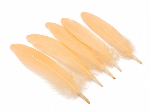 A quarter pound - Peach Satinettes Pallet Soft Accent Feathers for Wedding Backdrops & Arches