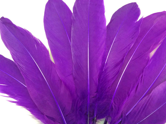 A quarter pound - Purple Satinettes Pallet Soft Accent Feathers for Wedding Backdrops & Arches