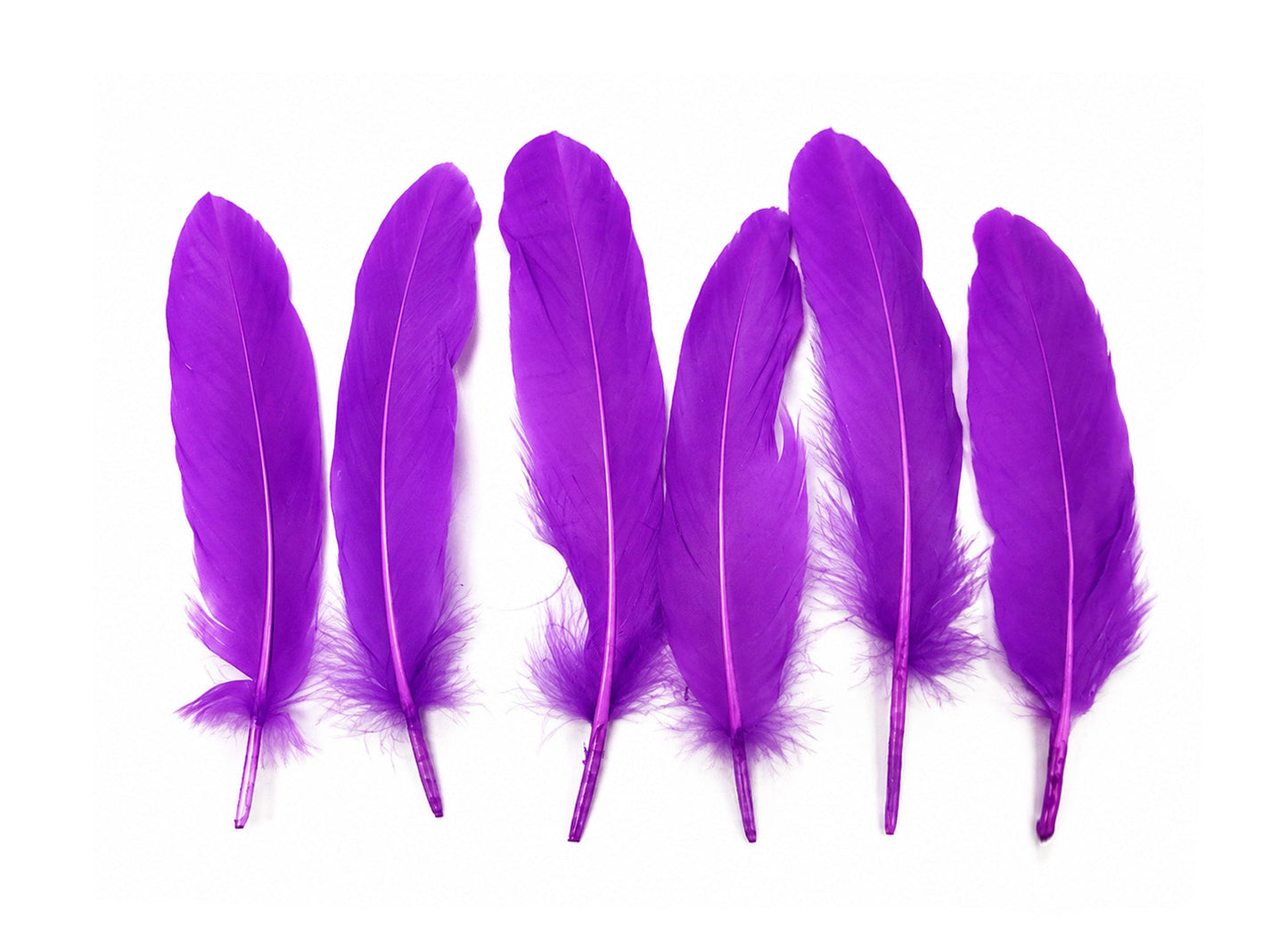 A quarter pound - Purple Satinettes Pallet Soft Accent Feathers for Wedding Backdrops & Arches
