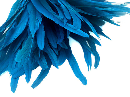 8-10" Turquoise Inch Strip Blue Accent Feathers for Wedding Centerpieces