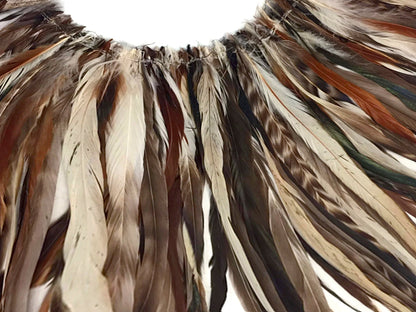 14-16" Chinchilla Inch Strip Natural Soft Hackle Feathers for Wedding Centerpieces
