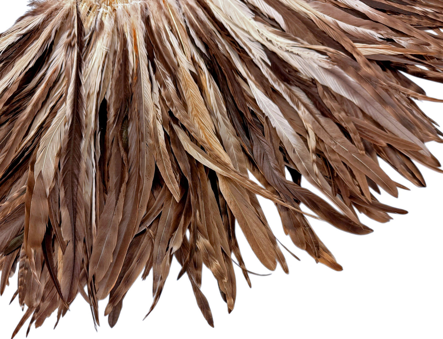 14-16" Chinchilla Inch Strip Natural Soft Hackle Feathers for Wedding Centerpieces