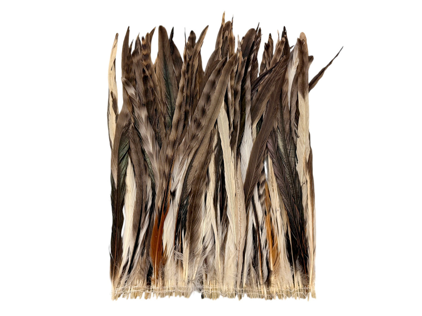 14-16" Chinchilla Inch Strip Natural Soft Hackle Feathers for Wedding Centerpieces