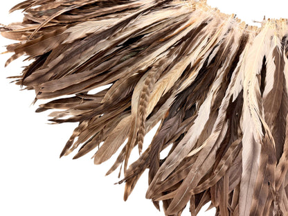 14-16" Chinchilla Inch Strip Natural Soft Hackle Feathers for Wedding Centerpieces