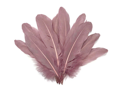 3 oz - Pack Taupe Satinettes Accent Feathers for Wedding Bouquets & Boutonnieres
