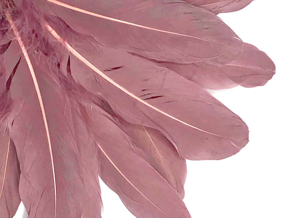 3 oz - Pack Taupe Satinettes Accent Feathers for Wedding Bouquets & Boutonnieres