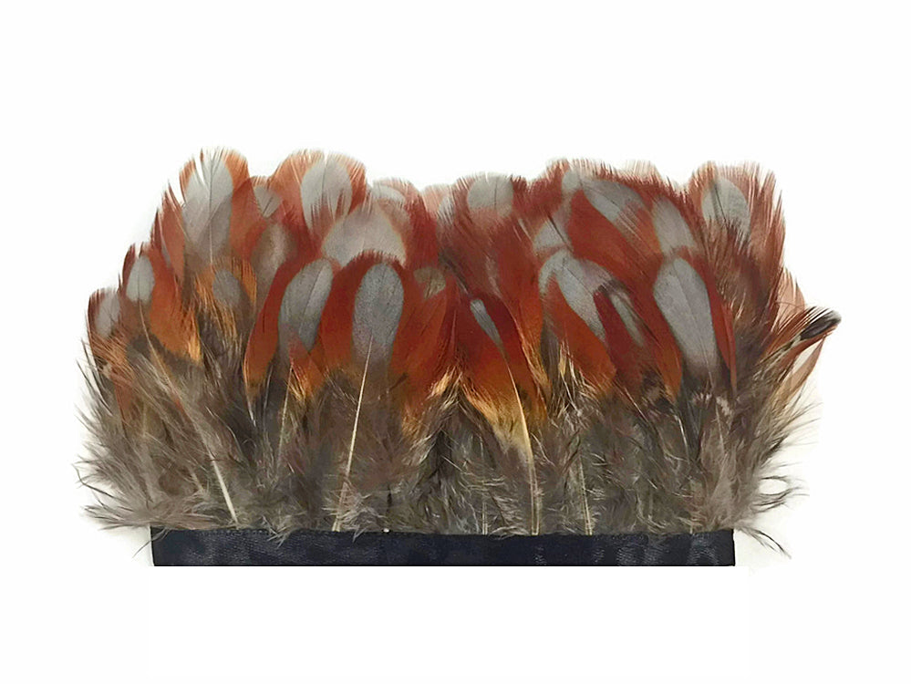 1 yard - Natural Temminck Tragopan Breast Accent Feathers for Wedding Backdrops & Arches