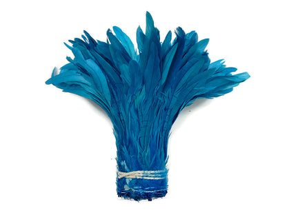 8-10" Turquoise Inch Strip Blue Accent Feathers for Wedding Centerpieces