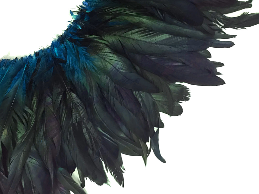 8-10" Turquoise Inch Strip Blue Accent Feathers for Wedding Centerpieces