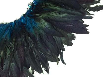 8-10" Turquoise Inch Strip Blue Accent Feathers for Wedding Centerpieces